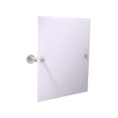 Allied Brass Pipeline Collection Frameless Rectangular Wall Mounted Tilt Mirror P-350-TM92-SN