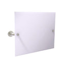 Allied Brass Pipeline Collection Landscape Rectangular Wall Mounted Tilt Mirror P-350-TM93-SN