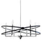 Dainolite 6 Light Incandescent Chandelier Pc & Mb Finish PAL-276C-PC-MB