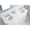 Water Creation 72" Palace Collection Quartz Carrara Pure White Bathroom Vanity Set with Hardware and F2-0012 Faucets in Polished Nickel PVD Finish PA72QZ05PW-000TL1205