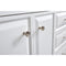 Water Creation 72" Palace Collection Quartz Carrara Pure White Bathroom Vanity Set with Hardware and F2-0013 Faucets in Polished Nickel PVD Finish PA72QZ05PW-000FX1305