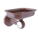 Allied Brass Pacific Beach Collection Wall Mounted Soap Dish Holder with Twisted Accents PB-32T-CA