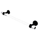 Allied Brass Pacific Beach Collection 18 Inch Towel Bar with Dotted Accents PB-41D-18-BKM