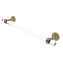 Allied Brass Pacific Beach Collection 18 Inch Towel Bar with Dotted Accents PB-41D-18-UNL