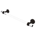 Allied Brass Pacific Beach Collection 30 Inch Towel Bar with Groovy Accents PB-41G-30-ORB