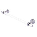 Allied Brass Pacific Beach Collection 30 Inch Towel Bar with Groovy Accents PB-41G-30-SCH