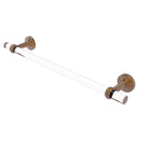 Allied Brass Pacific Beach Collection 36 Inch Towel Bar with Twisted Accents PB-41T-36-BBR