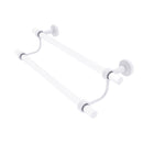 Allied Brass Pacific Beach Collection 18 Inch Double Towel Bar PB-72-18-WHM