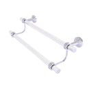 Allied Brass Pacific Beach Collection 30 Inch Double Towel Bar with Dotted Accents PB-72D-30-PC