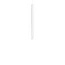 Dals Lighting 36" LED pendant cylinder CCT select ø1.9'' dia. Wht PDLED120-36-WH