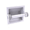 Allied Brass Pacific Grove Collection Recessed Toilet Paper Holder with Dotted Accents PG-24CD-WHM