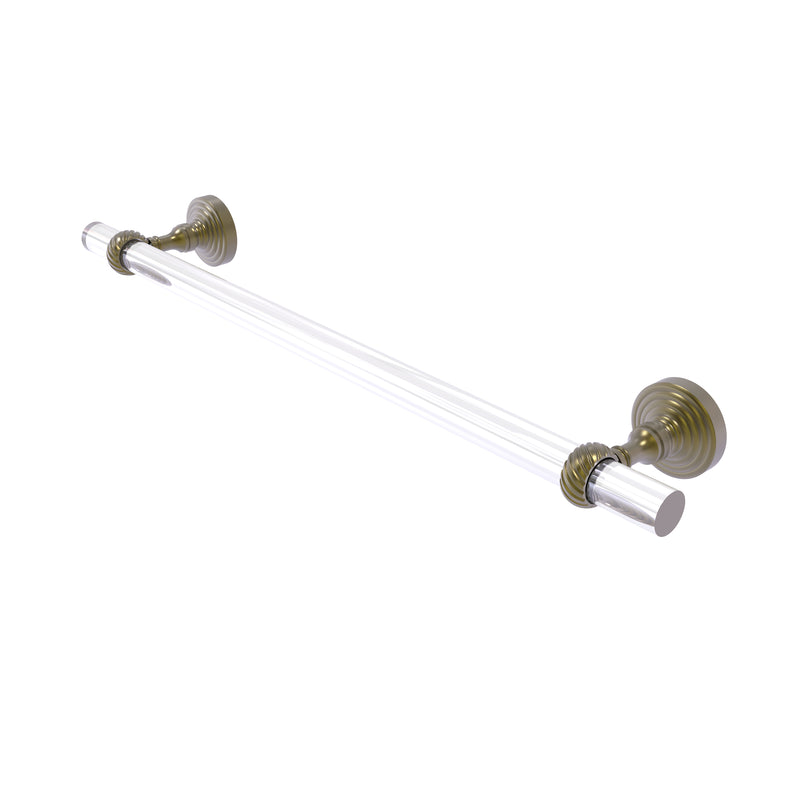 Allied Brass Pacific Grove Collection 18 Inch Towel Bar with Twisted Accents PG-41T-18-ABR