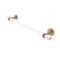 Allied Brass Pacific Grove Collection 18 Inch Towel Bar with Twisted Accents PG-41T-18-BBR