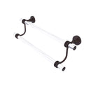 Allied Brass Pacific Grove Collection 24 Inch Double Towel Bar with Dotted Accents PG-72D-24-ABZ