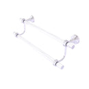 Allied Brass Pacific Grove Collection 24 Inch Double Towel Bar with Dotted Accents PG-72D-24-SCH