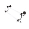 Allied Brass Pacific Grove Collection 36 Inch Double Towel Bar with Dotted Accents PG-72D-36-ORB