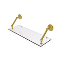 Allied Brass Prestige Monte Carlo Collection 24 Inch Floating Glass Shelf PMC-1-24-PB