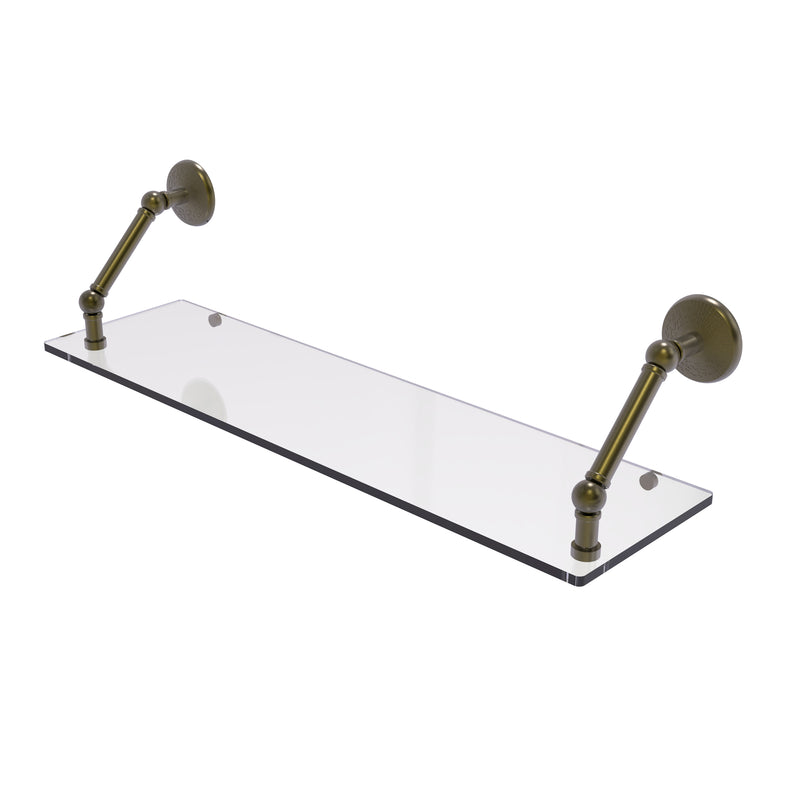 Allied Brass Prestige Monte Carlo Collection 30 Inch Floating Glass Shelf PMC-1-30-ABR