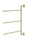 Allied Brass Prestige Monte Carlo Collection 3 Swing Arm Vertical 28 Inch Towel Bar PMC-27-3-16-28-SBR