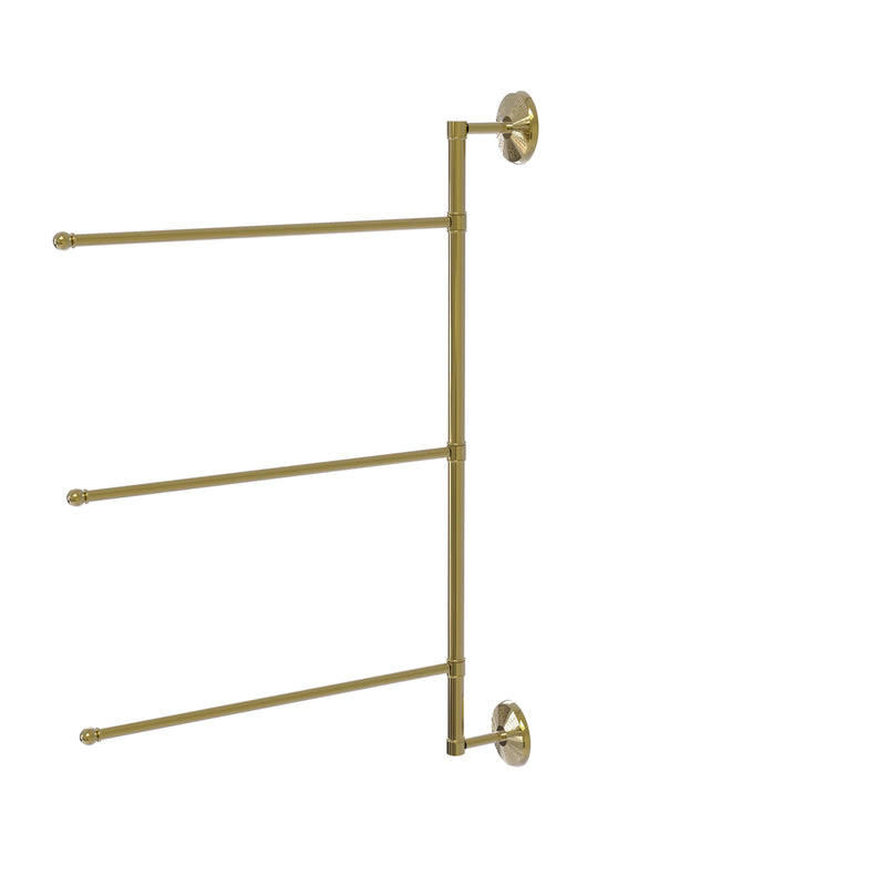 Allied Brass Prestige Monte Carlo Collection 3 Swing Arm Vertical 28 Inch Towel Bar PMC-27-3-16-28-UNL