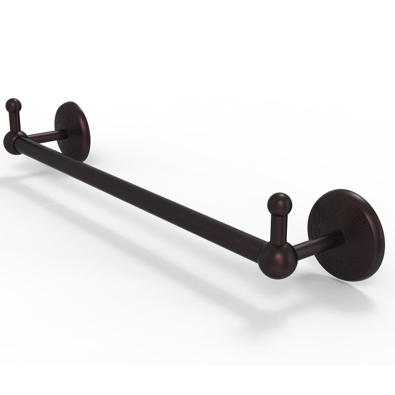 Allied Brass Prestige Monte Carlo Collection 24 Inch Towel Bar with Integrated Hooks PMC-41-24-PEG-ABZ