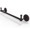 Allied Brass Prestige Monte Carlo Collection 24 Inch Towel Bar with Integrated Hooks PMC-41-24-PEG-VB