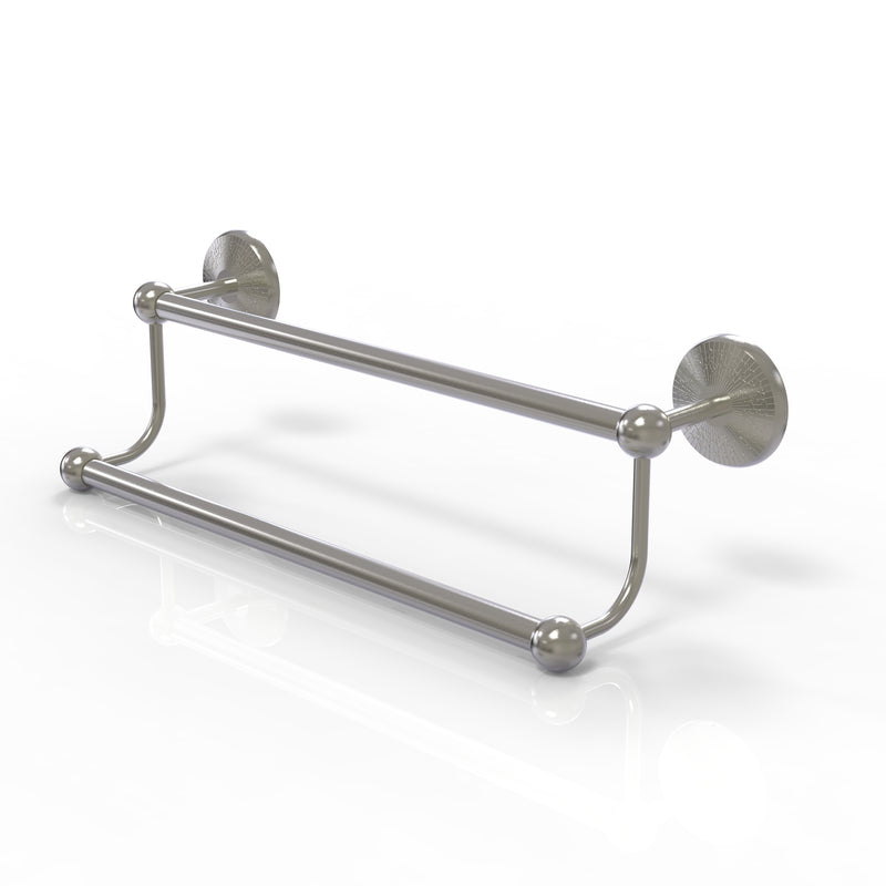 Allied Brass Prestige Monte Carlo Collection 24 Inch Double Towel Bar PMC-72-24-SN