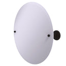 Allied Brass Frameless Round Tilt Mirror with Beveled Edge PMC-90-ORB