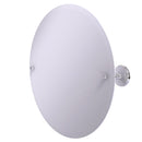 Allied Brass Frameless Round Tilt Mirror with Beveled Edge PMC-90-PC