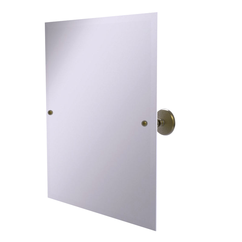 Allied Brass Frameless Rectangular Tilt Mirror with Beveled Edge PMC-92-ABR