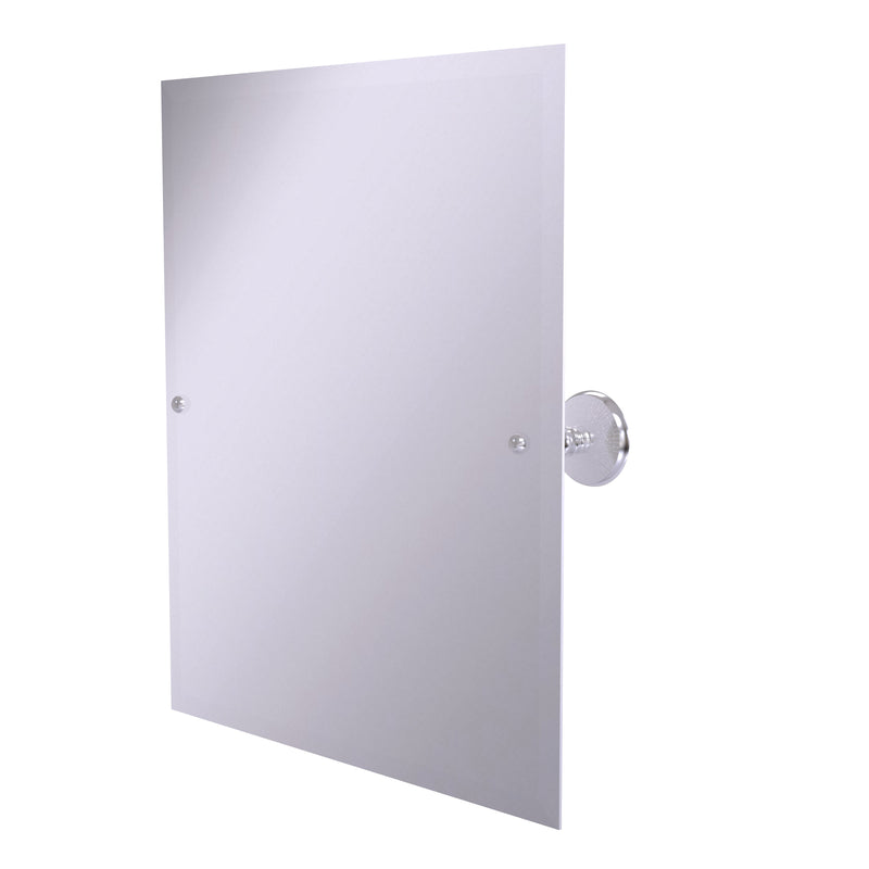 Allied Brass Frameless Rectangular Tilt Mirror with Beveled Edge PMC-92-SCH