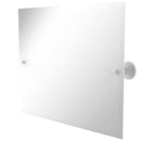 Allied Brass Frameless Landscape Rectangular Tilt Mirror with Beveled Edge PMC-93-WHM