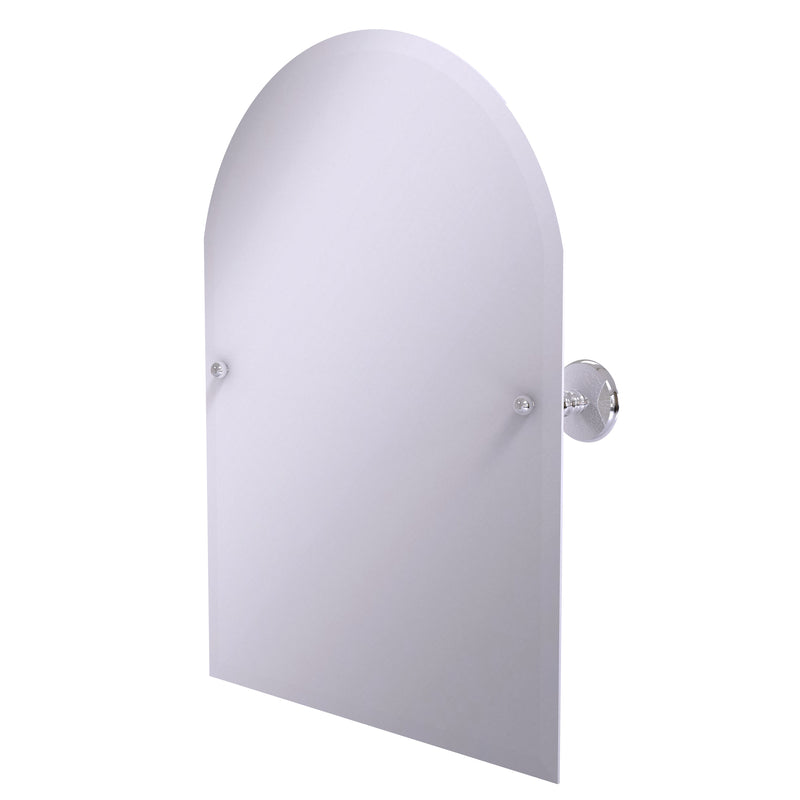 Allied Brass Frameless Arched Top Tilt Mirror with Beveled Edge PMC-94-PC