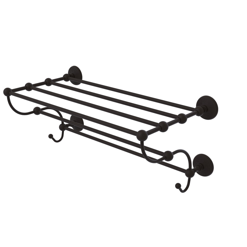 Allied Brass Prestige Monte Carlo Collection 24 Inch Train Rack Towel Shelf PMC-HTL-24-5-ORB