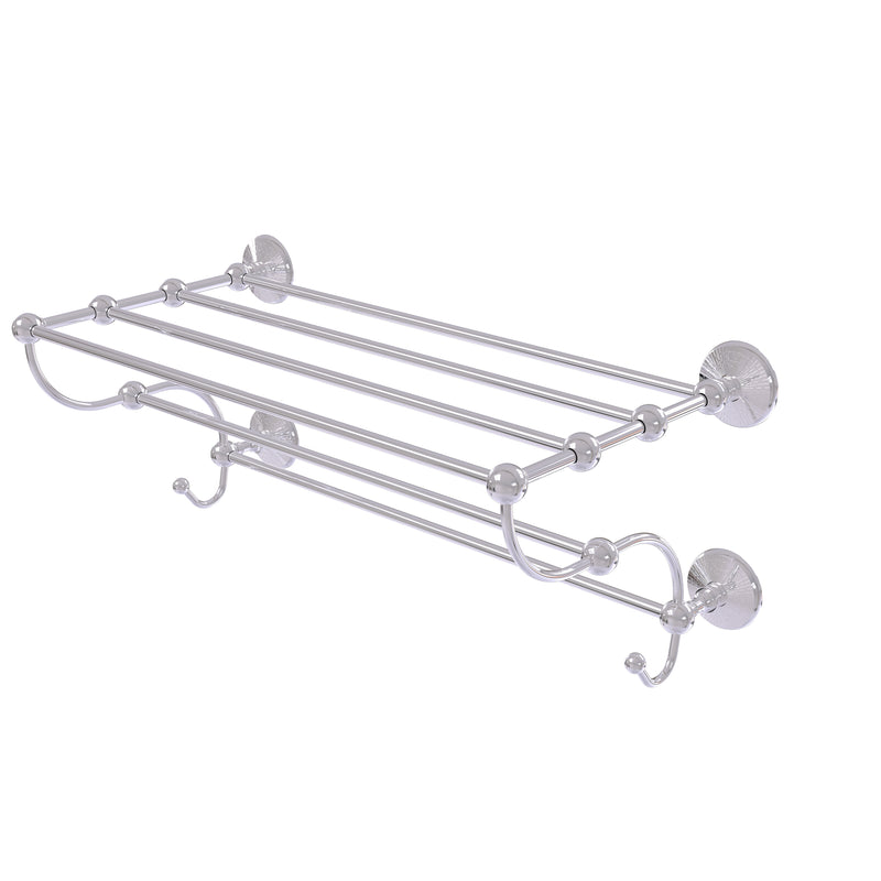 Allied Brass Prestige Monte Carlo Collection 24 Inch Train Rack Towel Shelf PMC-HTL-24-5-PC