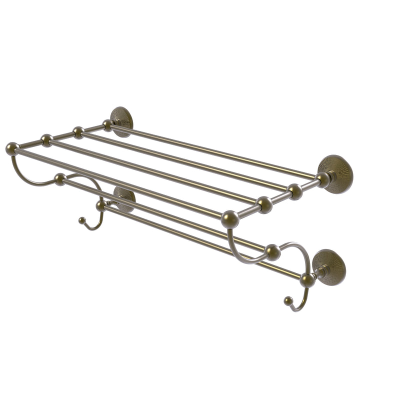 Allied Brass Prestige Monte Carlo Collection 36 Inch Train Rack Towel Shelf PMC-HTL-36-5-ABR