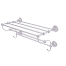 Allied Brass Prestige Monte Carlo Collection 36 Inch Train Rack Towel Shelf PMC-HTL-36-5-SCH