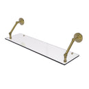 Allied Brass Prestige Que New Collection 30 Inch Floating Glass Shelf PQN-1-30-UNL