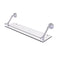 Allied Brass Prestige Que New 30 Inch Floating Glass Shelf with Gallery Rail PQN-1-30-GAL-SCH