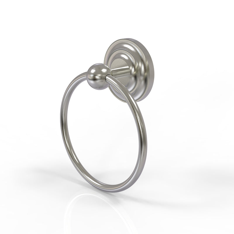 Allied Brass Prestige Que New Collection Towel Ring PQN-16-SN