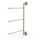 Allied Brass Prestige Que New Collection 3 Swing Arm Vertical 28 Inch Towel Bar PQN-27-3-16-28-SBR