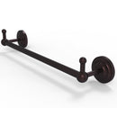 Allied Brass Prestige Que New Collection 30 Inch Towel Bar with Integrated Hooks PQN-41-30-PEG-ABZ