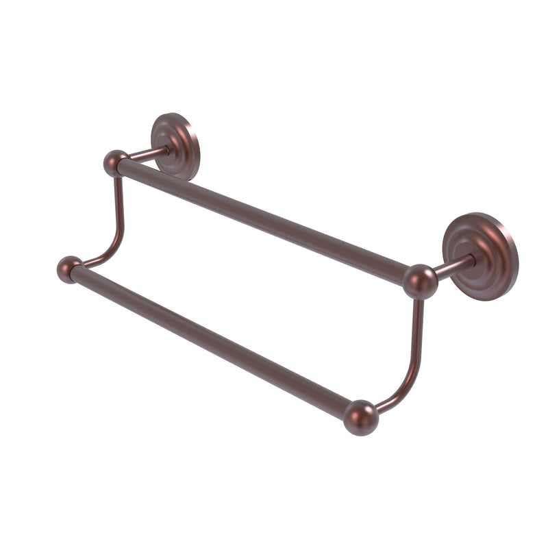 Allied Brass Prestige Que New Collection 36 Inch Double Towel Bar PQN-72-36-CA