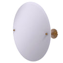 Allied Brass Frameless Round Tilt Mirror with Beveled Edge PQN-90-BBR