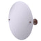 Allied Brass Frameless Round Tilt Mirror with Beveled Edge PQN-90-CA