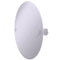 Allied Brass Frameless Oval Tilt Mirror with Beveled Edge PQN-91-SCH