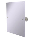 Allied Brass Frameless Rectangular Tilt Mirror with Beveled Edge PQN-92-SN