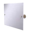 Allied Brass Prestige Que New Frameless Landscape Rectangular Tilt Mirror with Beveled Edge PQN-93-PEW