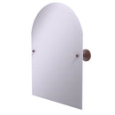 Allied Brass Frameless Arched Top Tilt Mirror with Beveled Edge PQN-94-CA