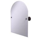 Allied Brass Frameless Arched Top Tilt Mirror with Beveled Edge PQN-94-VB